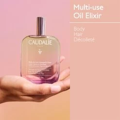 Caudalie Smooth & Glow Oil Elixir -Hair Chic Soldes caudalie smooth glow oil elixir huile multi usages corps et cheveux 2