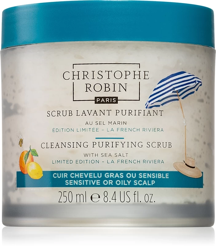 Christophe Robin Cleansing Purifying Scrub With Sea Salt La French Riviera 1 Christophe Robin Cleansing Purifying Scrub With Sea Salt La French Riviera