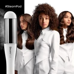L’Oréal Professionnel Steampod 4.0 -Hair Chic Soldes loreal professionnel steampod 4 0 lisseur a vapeur pour cheveux 5